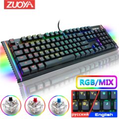 ZUOYA Mechanical Keyboard RGB...