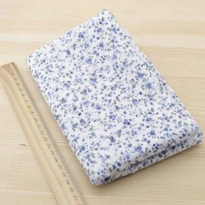 Booksew 7pcs 50cmx50cm Navy blue  fat quarters Cotton Fabric for DIY Sewing Patchwork Fabrics Tilda Cloth telas tecido tulle