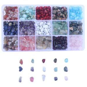 15 Color Assorted Gemstone...