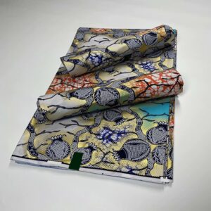 2021 African Gold Wax Fabric 100% cotton High Quality Nigeria  Fabric Wax Print Ankara Wax For Sewing 6yards Women Fabric