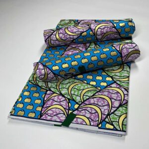2021 African Gold Wax Fabric 100% cotton High Quality Nigeria  Fabric Wax Print Ankara Wax For Sewing 6yards Women Fabric