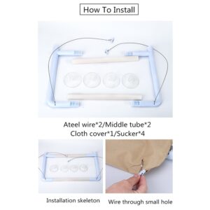 Cute Cat Hanging Beds Comfortable Sunny Seat Window Mount Pet Hammock Soft Pet Shelf Seat Beds Supplies Detachable Bearing 20kg