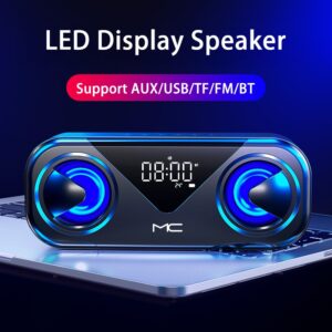 LED Altavoces Bluetooth...